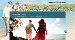 Desktop Screenshot of honeymoonvanuatu.com